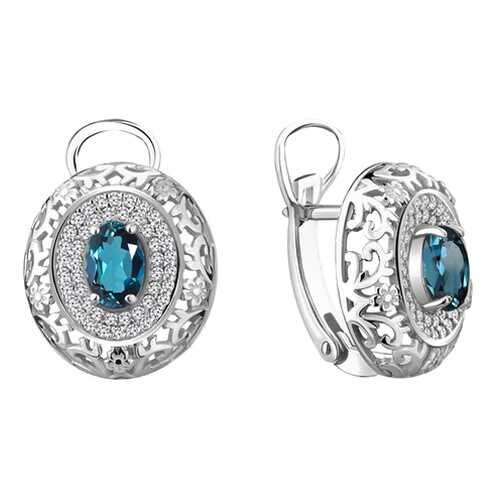 Серьги Aquamarine 4439008А.5 в Наше Золото