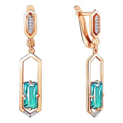 Серьги Aquamarine 4716488А.6 в Наше Золото