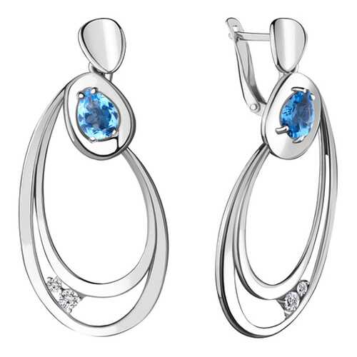 Серьги Aquamarine 4722005.5 в Наше Золото